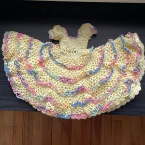 Knit/ crochet Barbie dress